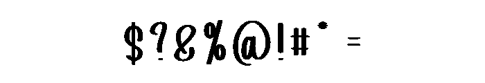 Jesline Font OTHER CHARS