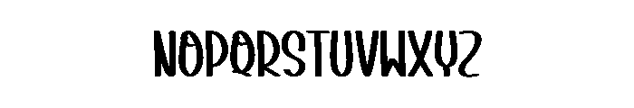 Jesline Font UPPERCASE