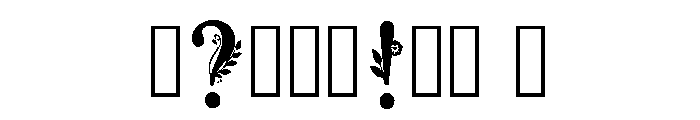 Jesse Regular Font OTHER CHARS