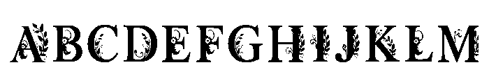 Jesse Regular Font UPPERCASE