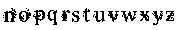 Jesse Regular Font LOWERCASE
