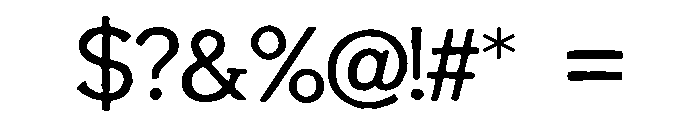 Jessup Font OTHER CHARS