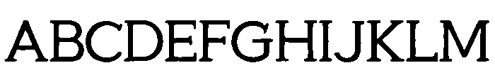 Jessup Font UPPERCASE