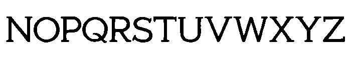 Jessup Font UPPERCASE
