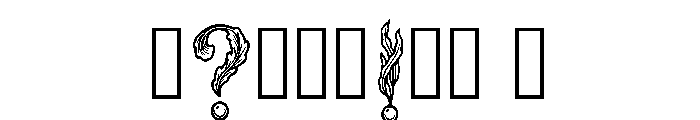 Jesus Regular Font OTHER CHARS
