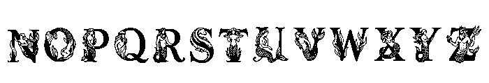 Jesus Regular Font LOWERCASE