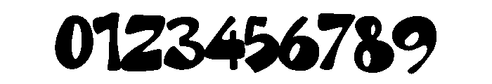 Jetoon Blobs Regular Font OTHER CHARS