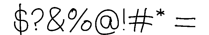 Jew FL Font OTHER CHARS