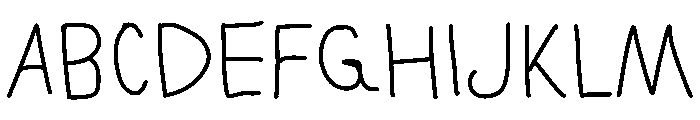 Jew FL Font UPPERCASE