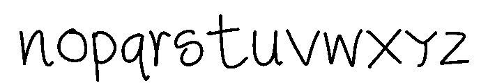 Jew FL Font LOWERCASE