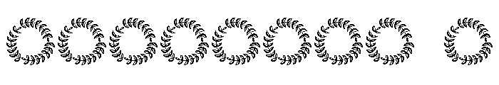 Jewelbourne Monogram Font OTHER CHARS
