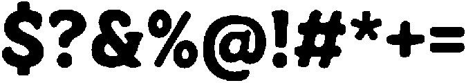 JERKY otf (400) Font OTHER CHARS