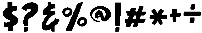 Jealous otf (400) Font OTHER CHARS