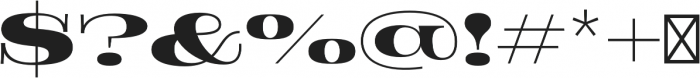 Jeames Bold otf (700) Font OTHER CHARS