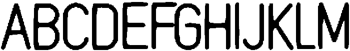 Jeba ttf (400) Font UPPERCASE