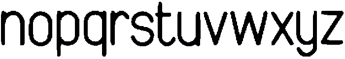 Jeba ttf (400) Font LOWERCASE