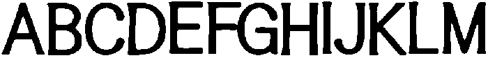 Jefi ttf (400) Font UPPERCASE