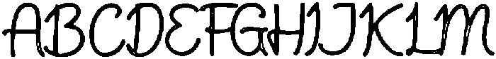 Jege ttf (400) Font UPPERCASE