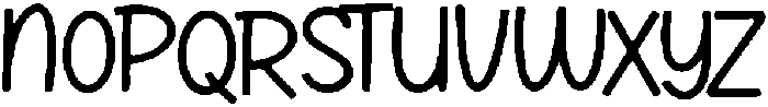 Jego ttf (400) Font UPPERCASE