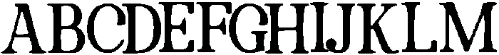 Jehi ttf (400) Font UPPERCASE