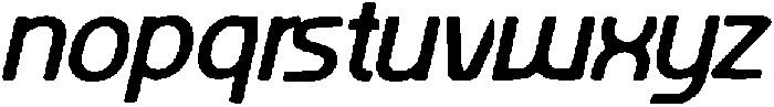 Jeho ttf (400) Font LOWERCASE