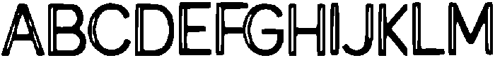 Jejupu ttf (400) Font UPPERCASE