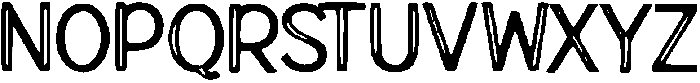 Jejupu ttf (400) Font UPPERCASE