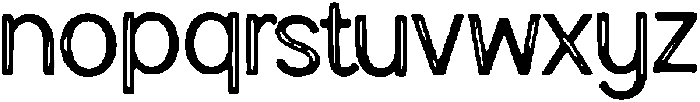 Jejupu ttf (400) Font LOWERCASE