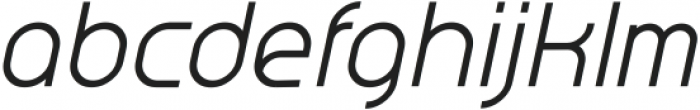 Jekulo Italic ttf (400) Font LOWERCASE