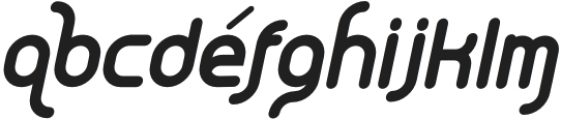 Jekulo Special Italic otf (400) Font LOWERCASE