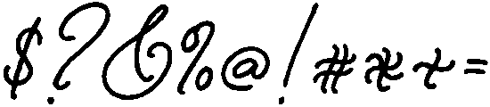 Jelina Nostalgia otf (400) Font OTHER CHARS
