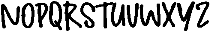 Jelink Bold otf (700) Font UPPERCASE