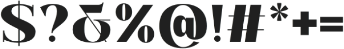 Jelista Black otf (900) Font OTHER CHARS