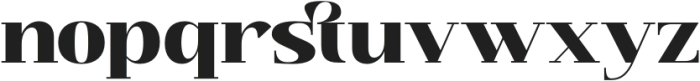 Jelista Black otf (900) Font LOWERCASE