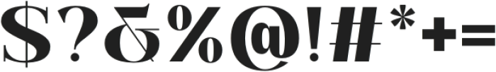 Jelista Extrabold otf (700) Font OTHER CHARS