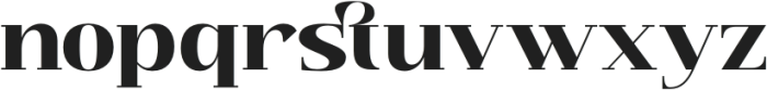 Jelista Extrabold otf (700) Font LOWERCASE