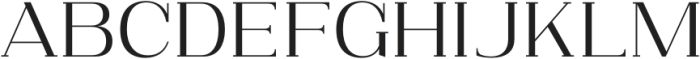 Jelista Light otf (300) Font UPPERCASE