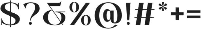 Jelista Semibold otf (600) Font OTHER CHARS