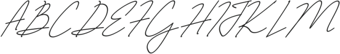 Jelitta Signature Italic otf (400) Font UPPERCASE