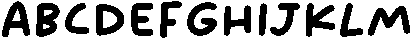 Jelliebean otf (400) Font UPPERCASE