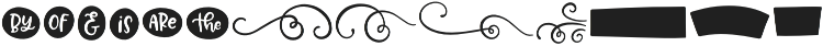 Jelligun Symbols otf (400) Font LOWERCASE
