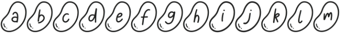 Jelly Bean Regular ttf (400) Font LOWERCASE