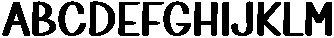 Jelly Candy Regular otf (400) Font UPPERCASE
