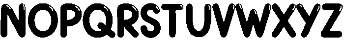 Jelly Regular otf (400) Font UPPERCASE