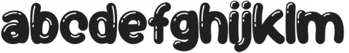JellyBelly Font Regular otf (400) Font LOWERCASE