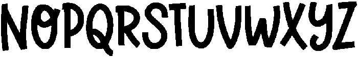 Jellybean otf (400) Font UPPERCASE
