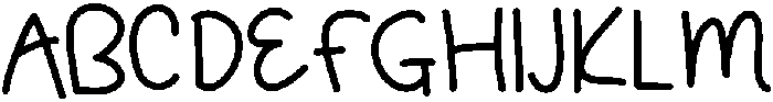 Jellybean otf (400) Font UPPERCASE