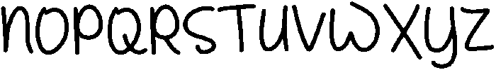 Jellybean otf (400) Font UPPERCASE