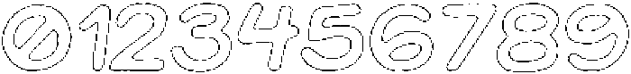 Jellybon Chalk Outline Italic otf (400) Font OTHER CHARS