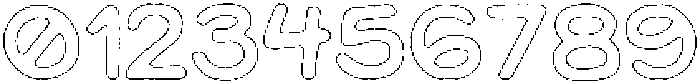 Jellybon Chalk Outline otf (400) Font OTHER CHARS